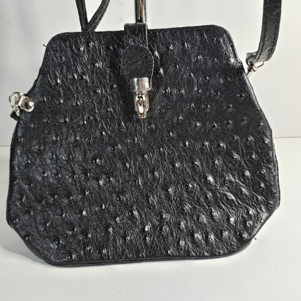 Genuine leather crossbody Handbag - Picture 2 of 9